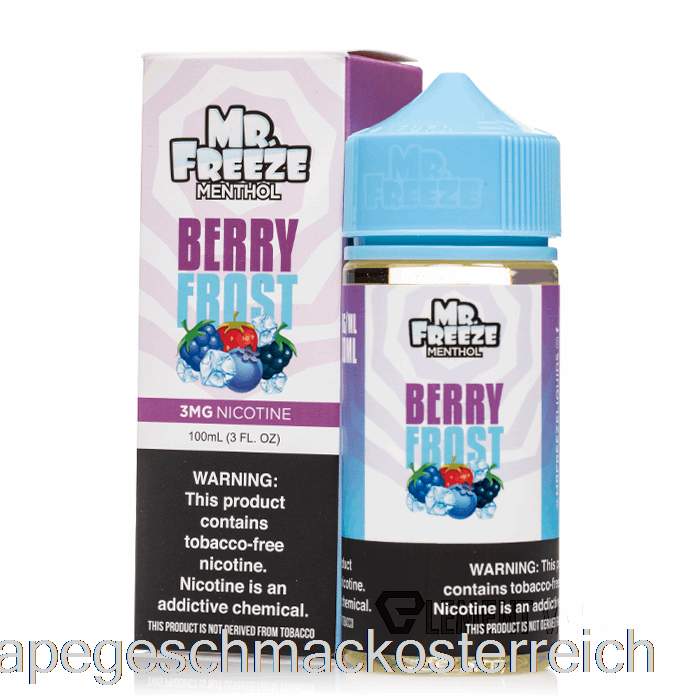 Berry Frost - Mr Freeze - 100 Ml 3 Mg Vape-Geschmack